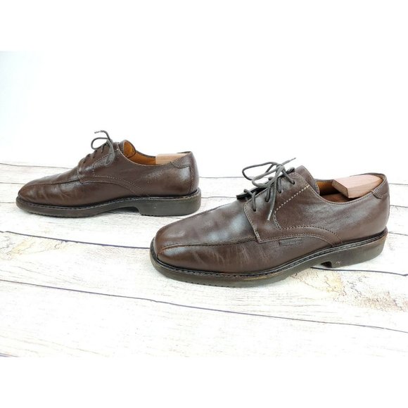 Mephisto Mens 8.5 Oxford Goodyear Welt Brown 8.5 - Picture 3 of 12